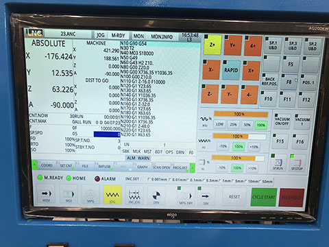 LNC Controller for Industrial 4x8 CNC Wood Door Making Machine