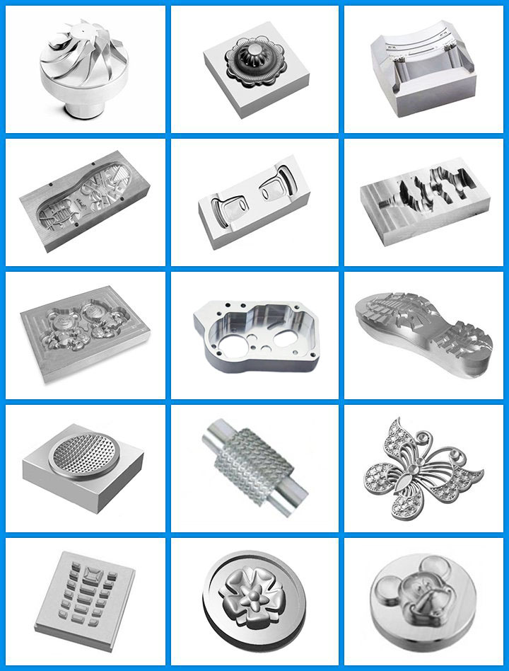 CNC molding machine samples
