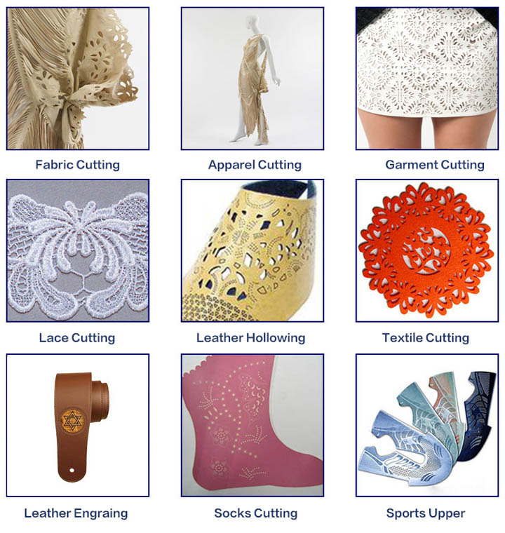 CNC Laser Fabric Cutting Machine Projects